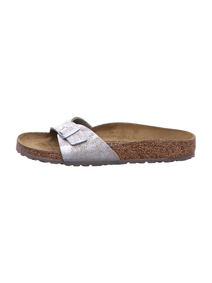 

Мюли Birkenstock Klassische, серебряный