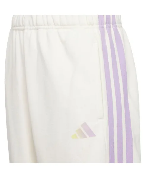Девочки adidas Спортивные штаны свободного кроя чёрные — фото 3