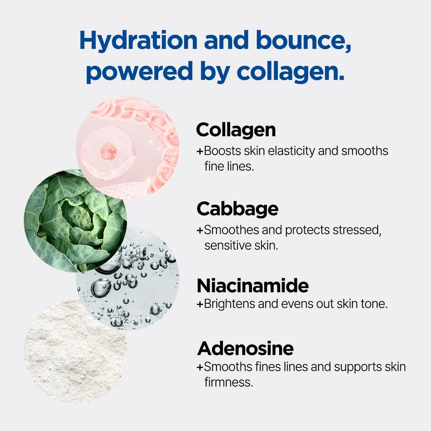 Крем для лица Pongdang — Дневной Hydra Daily Snow Collagen, 52 мл — фото 4