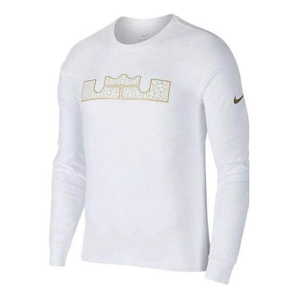 

Футболка с логотипом dri fit lebron Nike, белый