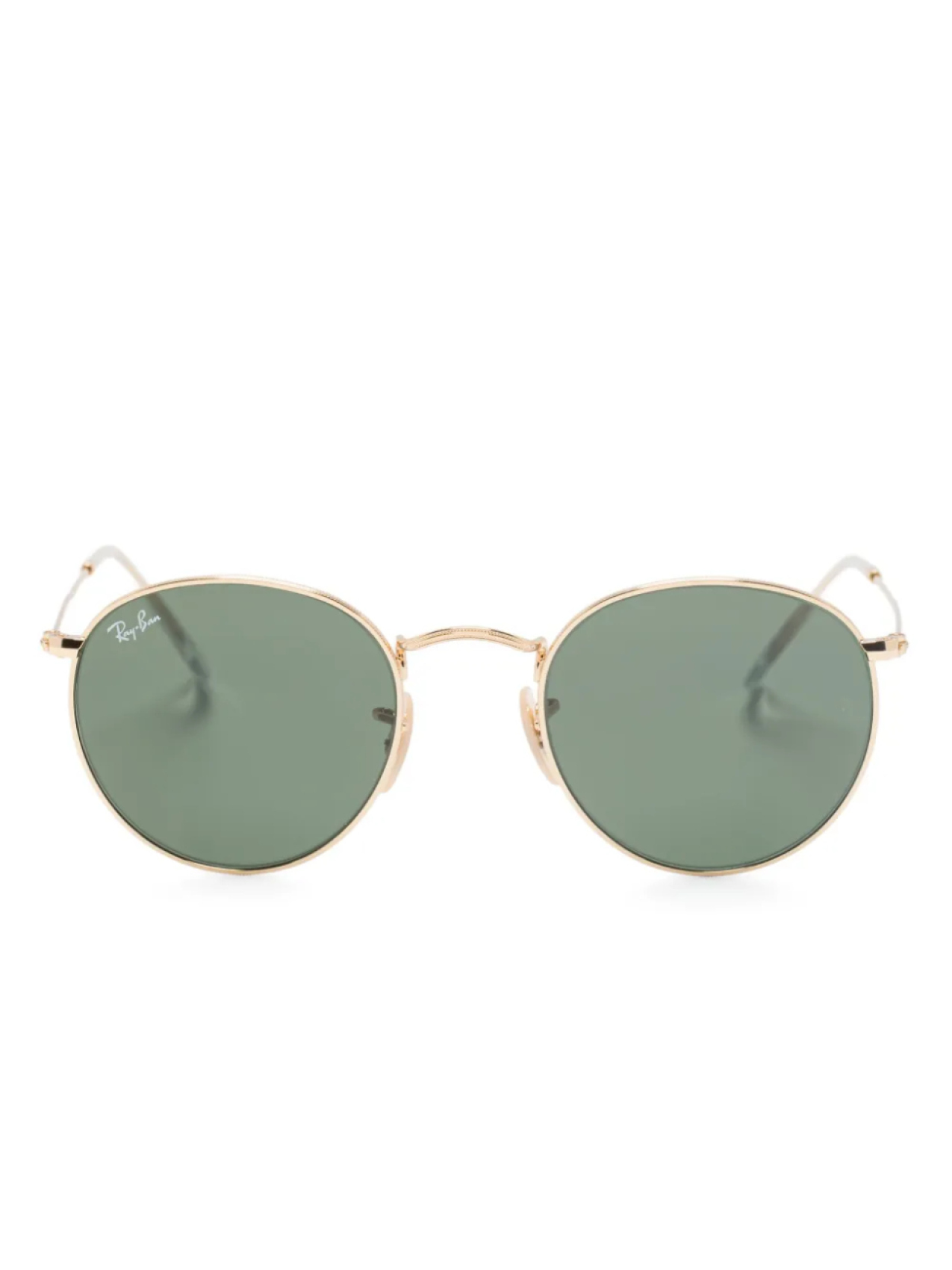 

Солнцезащитные очки в круглой оправе Ray-Ban, золотой