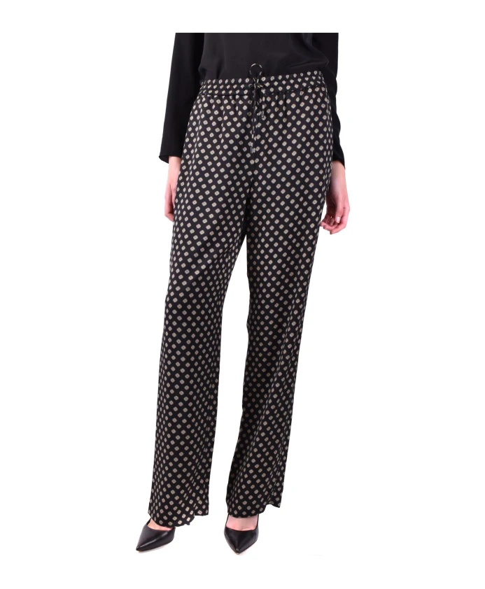 

Брюки в горошек на шнуровке Michael Kors, черный
