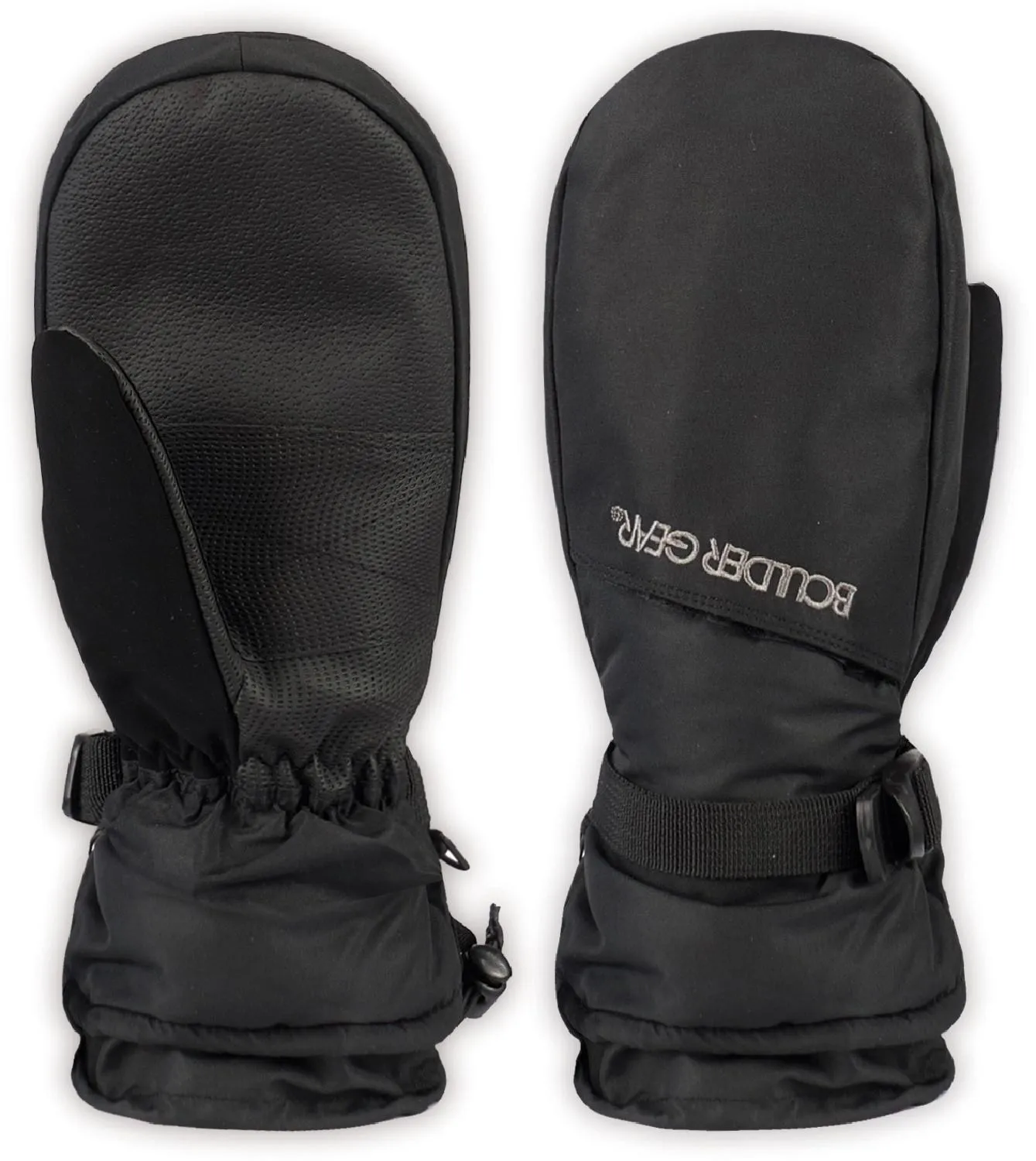 

Дощатые варежки мужские Boulder Gear, Black