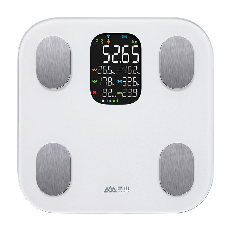 

Весы для измерения процента жира в организме SENSSUN, белый