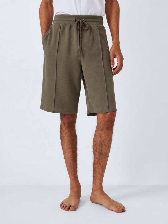

Хлопковые шорты для отдыха John Lewis, цвет Green Olive