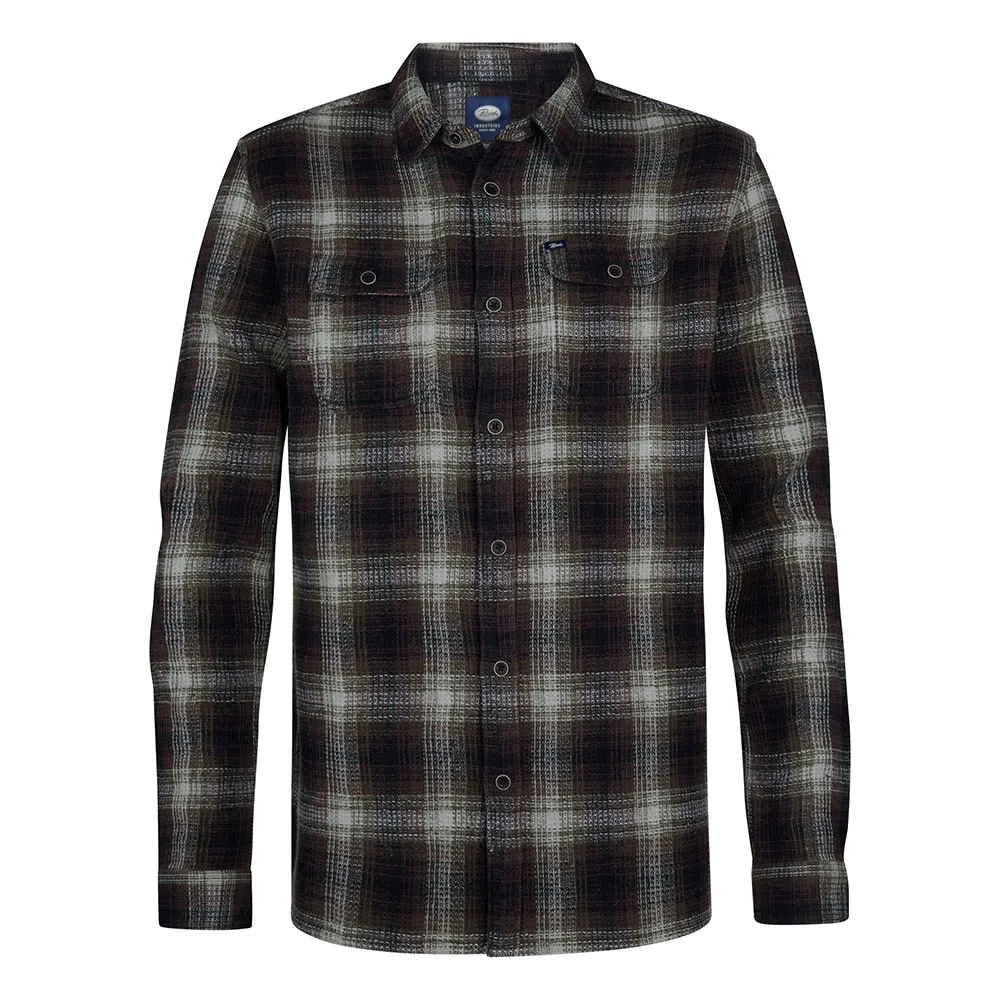 

Рубашка с длинным рукавом Petrol Industries M-3050-SIL422, черный