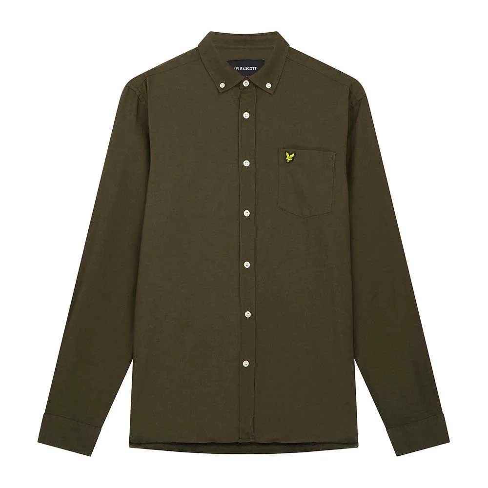 

Рубашка Lyle & Scott Oxford, зеленый