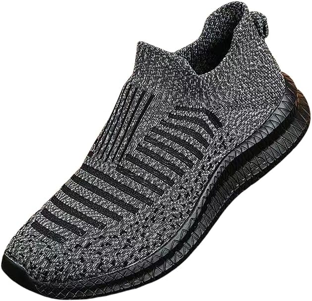 

Кроссовки с геометрическим узором Hoalox, серый