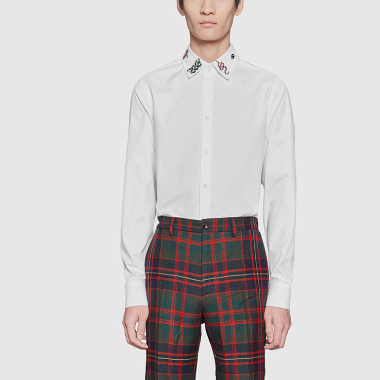 

Рубашка мужская белая Gucci, белый