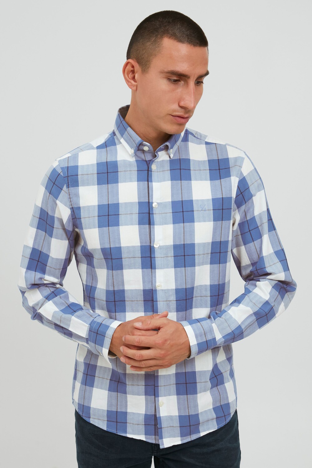 

Рубашка CASUAL FRIDAY Langarm CFAnton 20504175, синий