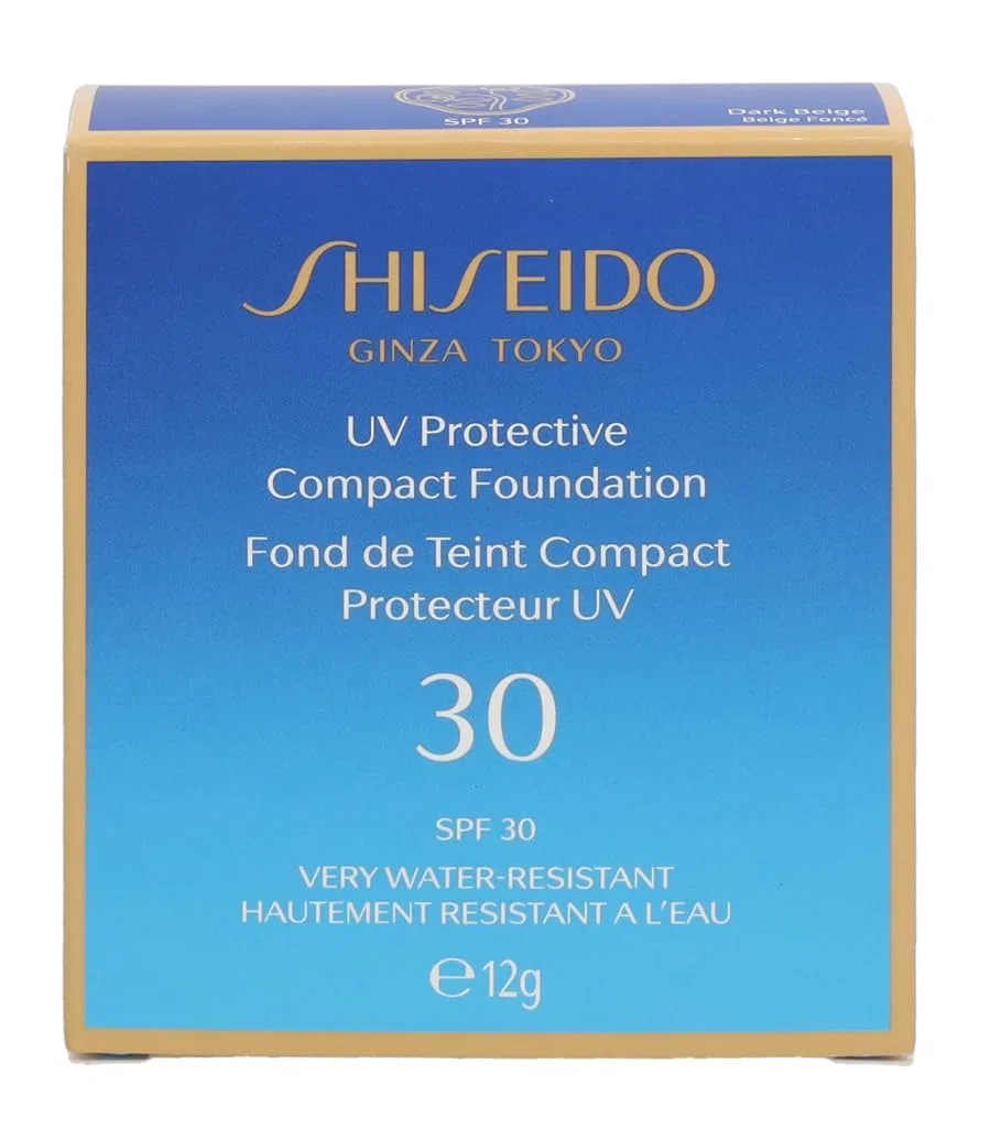Компактная тональная основа «Sun Protective Compact Foundation SPF 30» от Shiseido Shiseido, Dark Beige — фото 3