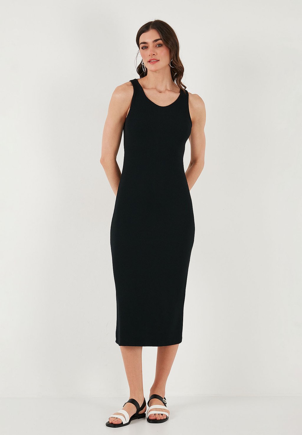 

Платье из джерси SLIM FIT LELA, черный