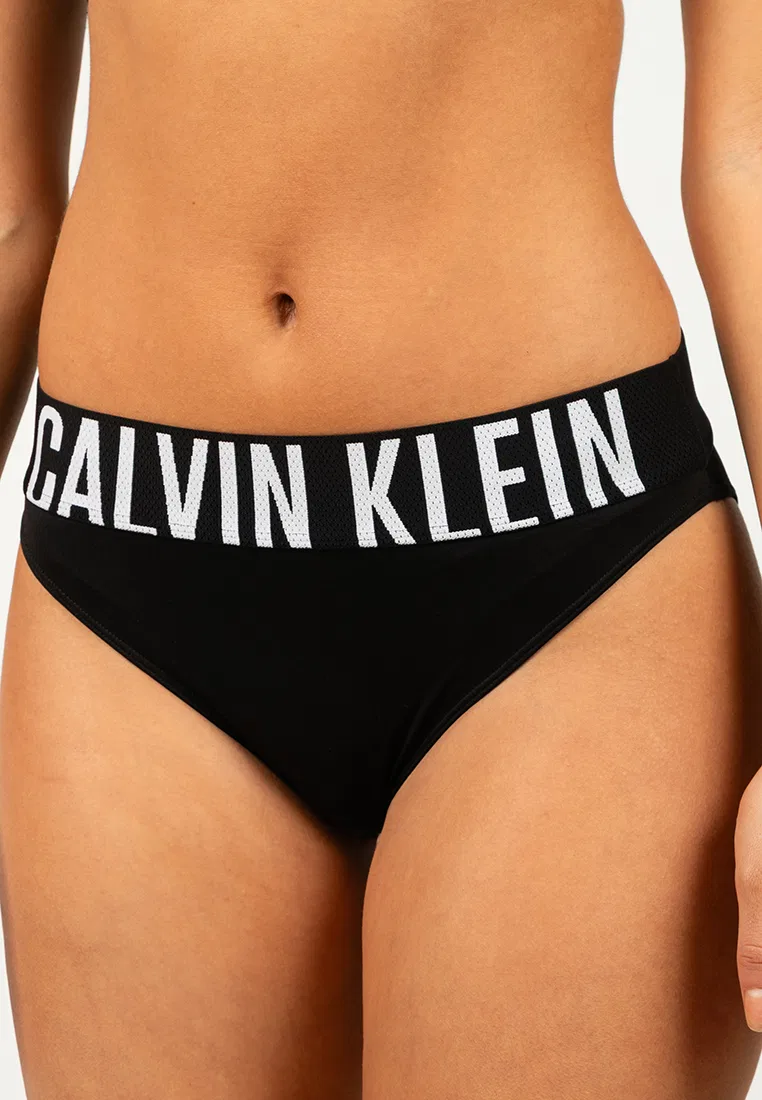 Бикини-трусы, микрофибра охлаждающая, Calvin Klein, черный — фото 3