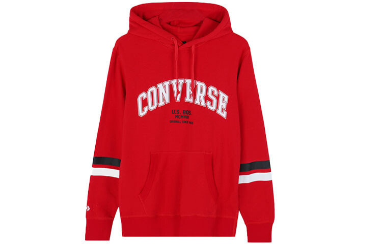 

Толстовка Collegiate Text для мужчин, красная Converse, красный