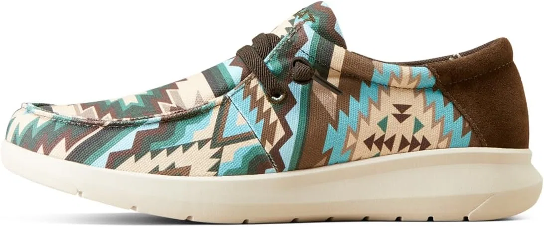 Джинсы с принтом Ariat, Синий Southwest Print/Темный деним — фото 2