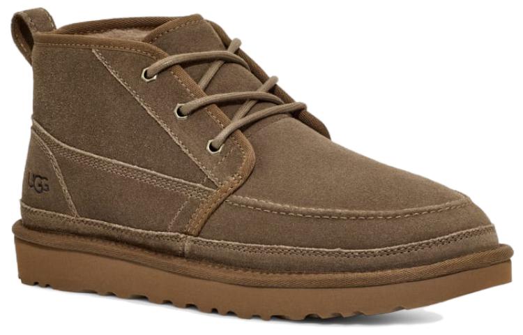 Мужские ботинки UGG Neumel Moc Boot замшевые утепленные, коричневый — фото 4
