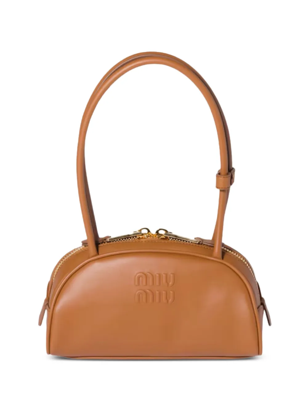 

Сумка Beau с логотипом на ремне Miu Miu, коричневый