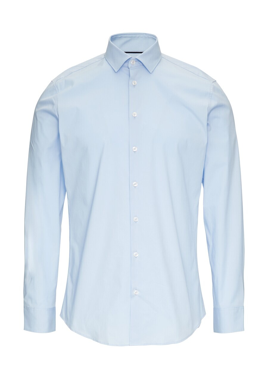 

Деловая рубашка s.Oliver BLACK LABEL Regular fit Business Shirt, светло-синий