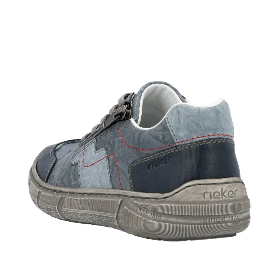 Спортивные туфли на шнуровке Rieker 04004, Blue/Smoke Blue — фото 3