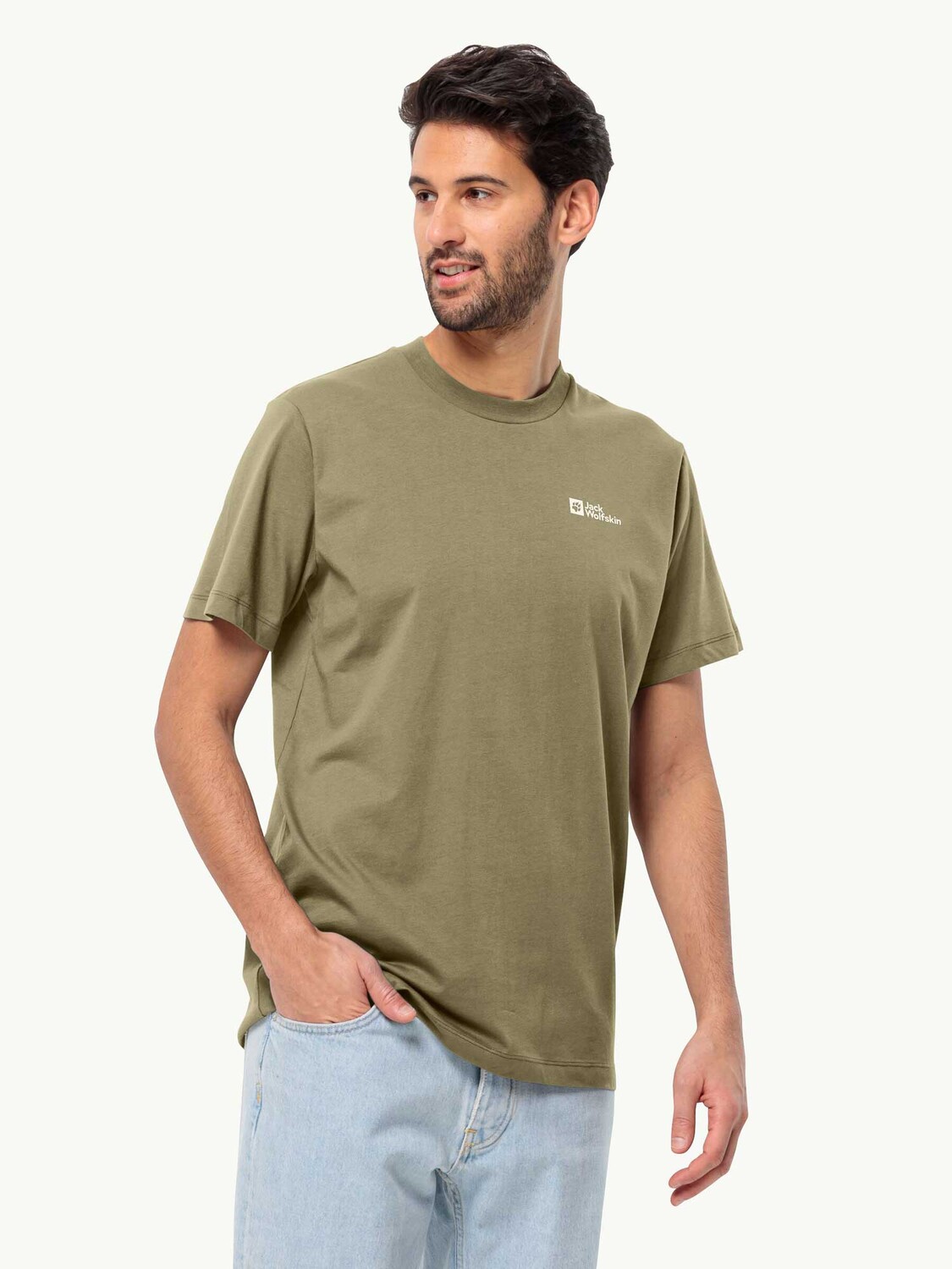 

Футболка Jack Wolfskin ESSENTIAL T M, зеленый