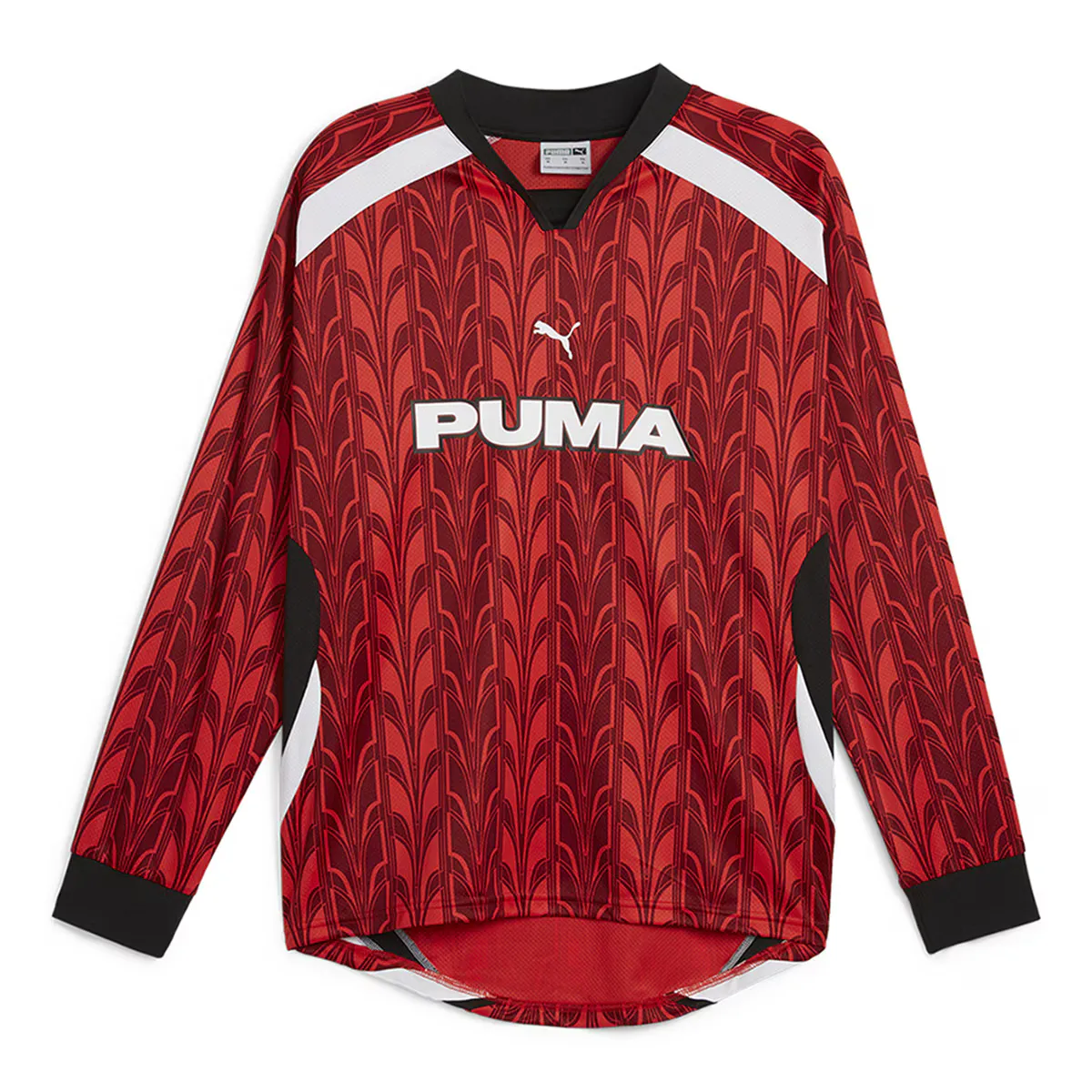 

Мужская ФУТБОЛЬНАЯ ДЖЕРСИ Футболка с длинным рукавом Puma, красный