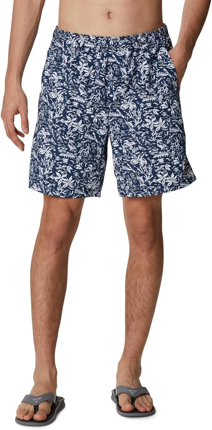 

Мужские шорты Columbia Super Backcast Water, Collegiate Navy Kona Print