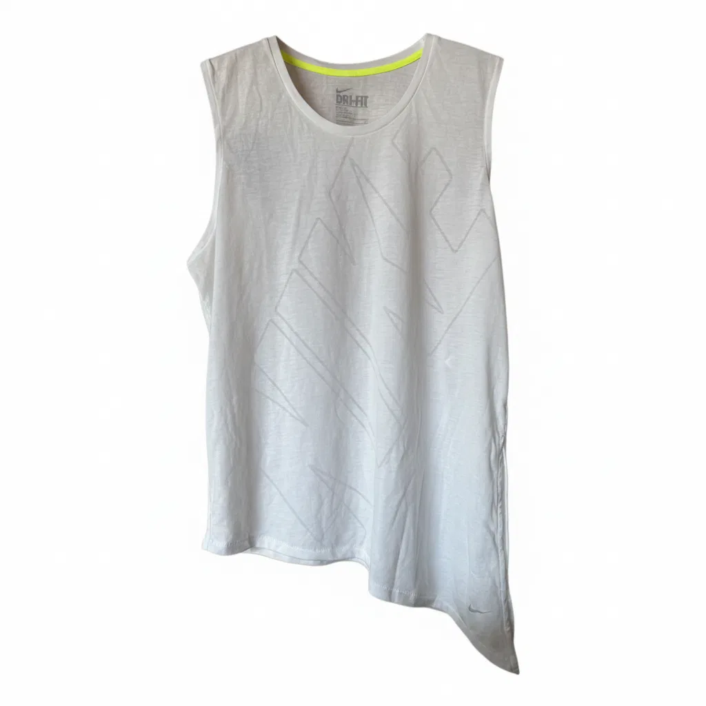 Майка женская белая crew neck moderate other Nike, White