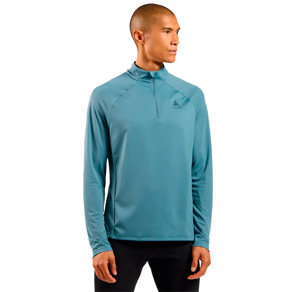 

Флис Odlo Essential Ceramiwarm half zip, синий