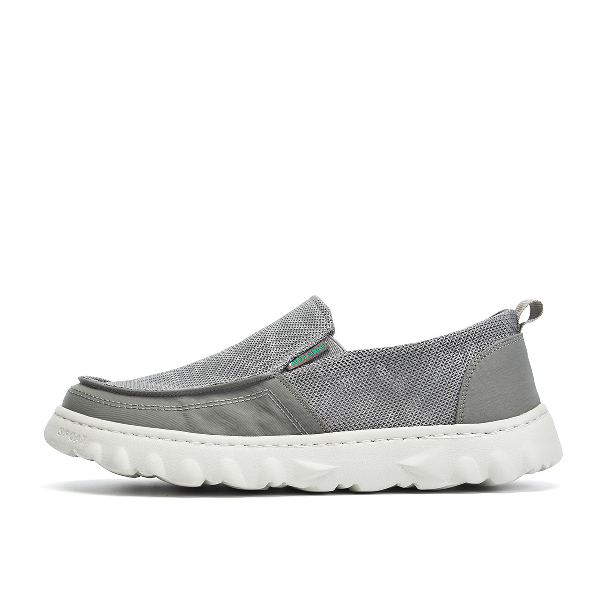 

Mulinsen Серые мужские повседневные дышащие устойчивые к истиранию туфли, цвет Gray