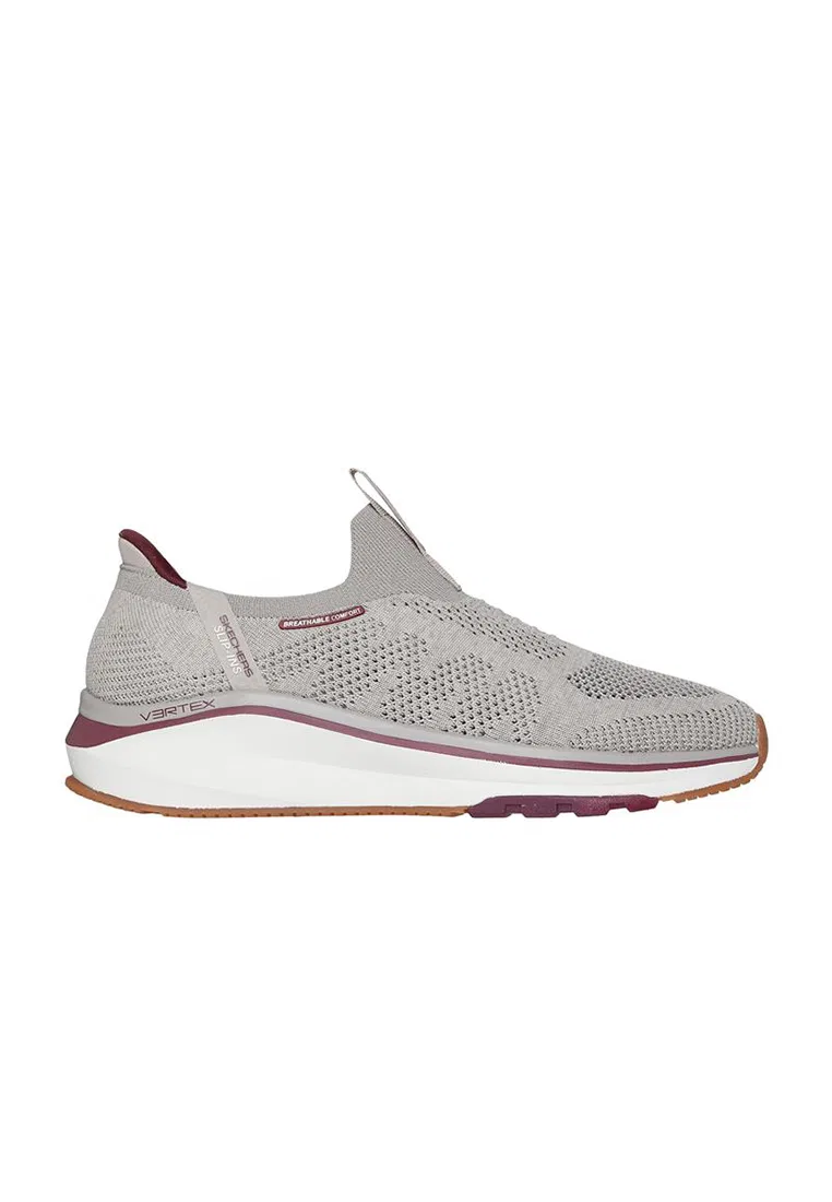 Слипоны Vertex, мужские Skechers, коричневый