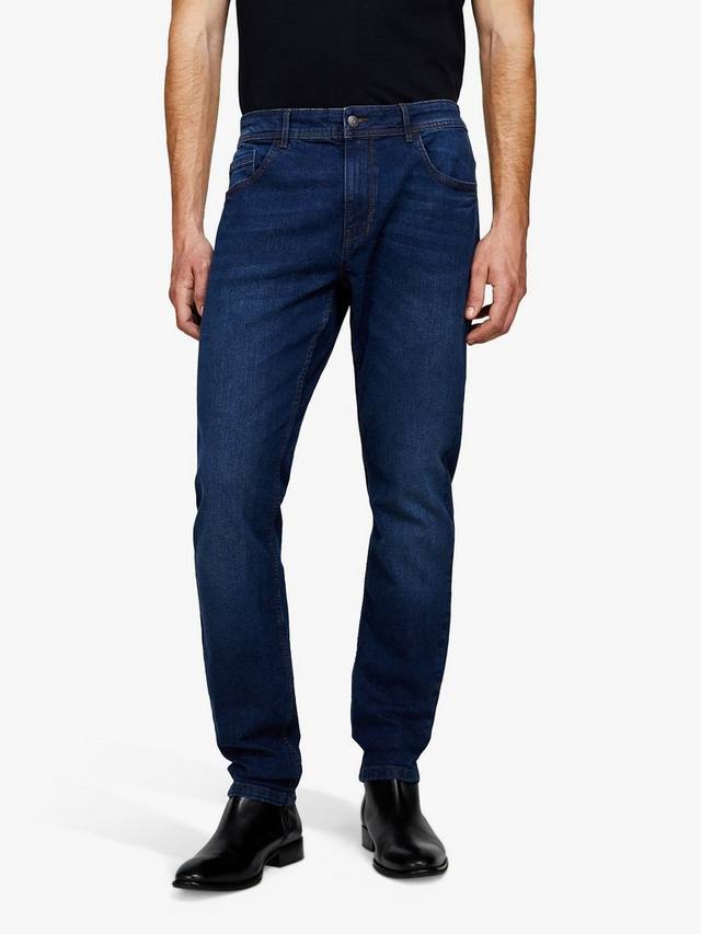 

Бостонские джимы Slim Fit из стрейч-хлопка SISLEY, Blue