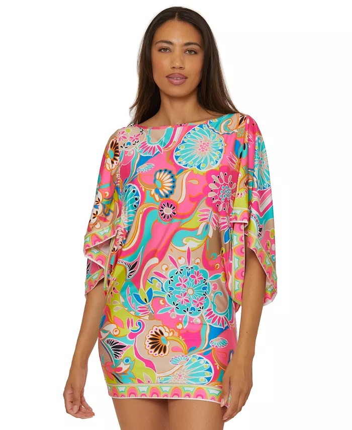 

Женская туника Venus Swim Cover-Up Trina Turk, мультиколор