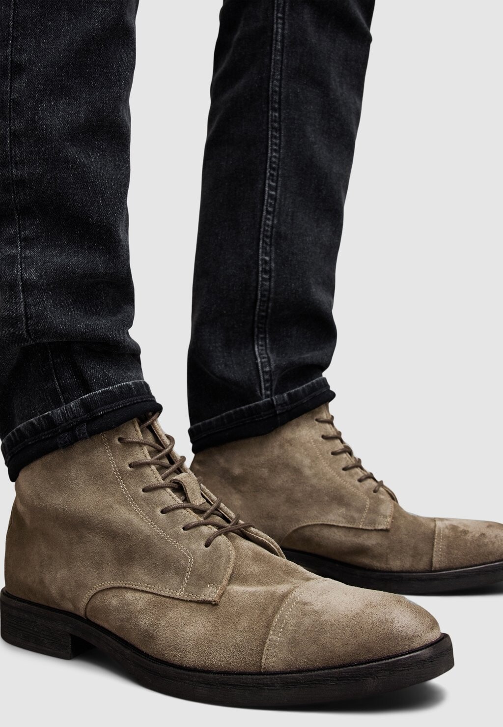 

Ботильоны на шнуровке AllSaints, зеленый