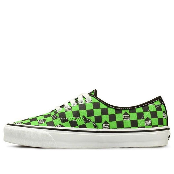 

Кроссовки dsm x vault fluro rebellion og authentic lx 'black green' Vans, черный