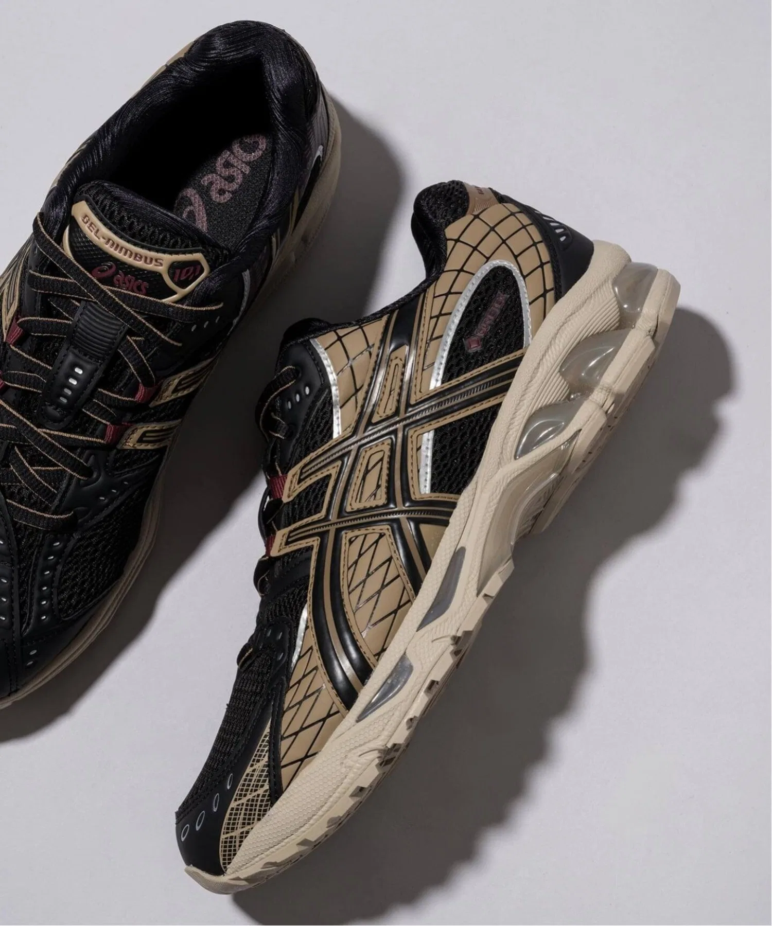 Мужские кроссовки ASICS GEL-NIMBUS 10.1 GTX серые