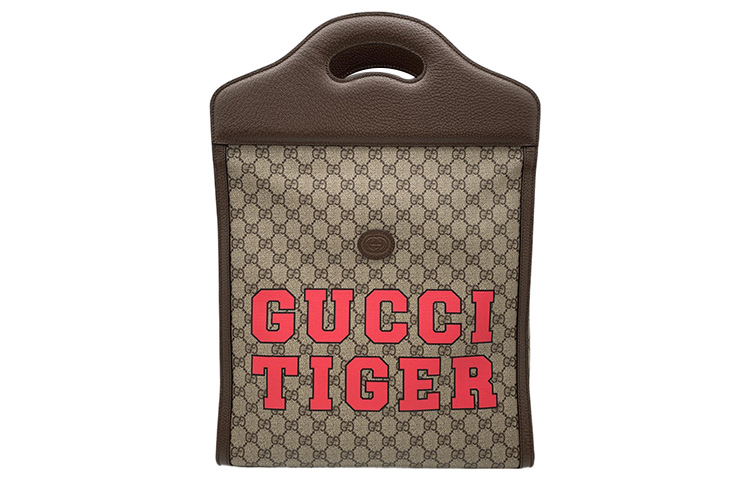 

GUCCI Сумка-шоппер GG Retro Series из холста с кожаной отделкой, сумка-шоппер, сумка-мессенджер унисекс, цвет эбеновое дерево/красный