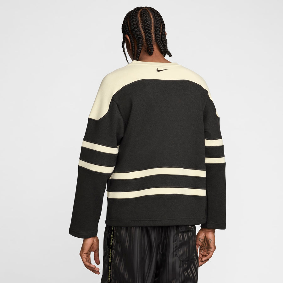 Свитер Nike x Bode Astro Grabber Lacing Knit Sweater Asia Sizing 'Shaded Brown Natural Linen White', коричневый — фото 2