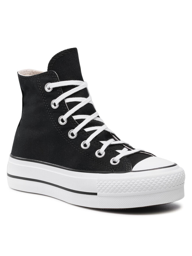 Кроссовки Converse Bambas Chuck Taylor All Star Lift Hi 560845C, черный — фото 2