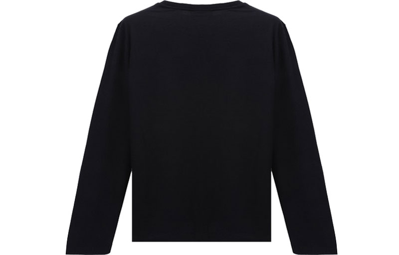 Футболка с длинным рукавом с принтом Kids Logo EMPORIO ARMANI, черный — фото 4