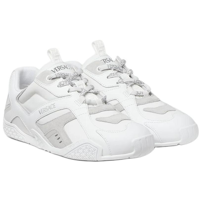 Galaxia низкие повседневные кроссовки мужские white VERSACE, Original Shoe Box Included — фото 3