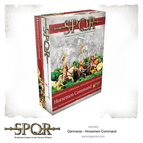 

Фигурки Sqpr: Germania Horsemen Command Warlord Games