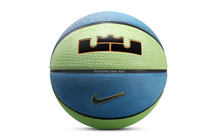 

Nike Резиновый баскетбольный мяч сине-зеленый размер 7 тренировочный унисекс