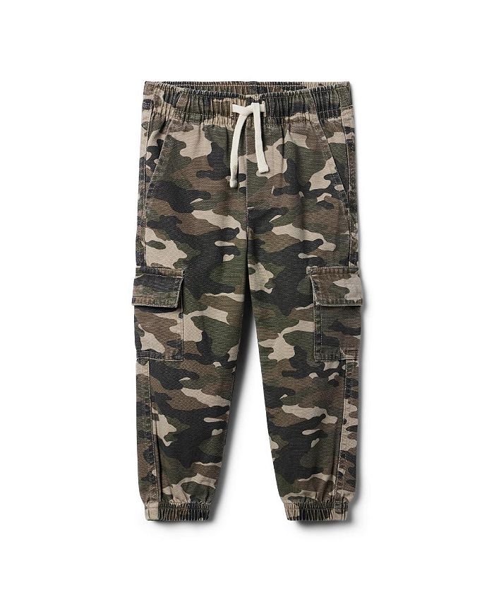 

Спортивные брюки-карго для мальчиков Camo — для малышей, маленьких детей, больших детей Janie and Jack, мультиколор