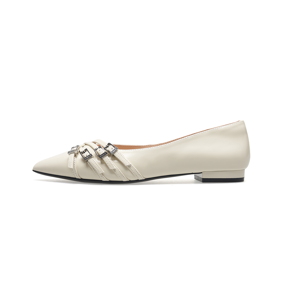 ST&SAT Женские повседневные туфли Women's Black/Red/Ecru - Ecru, цвет Ecru