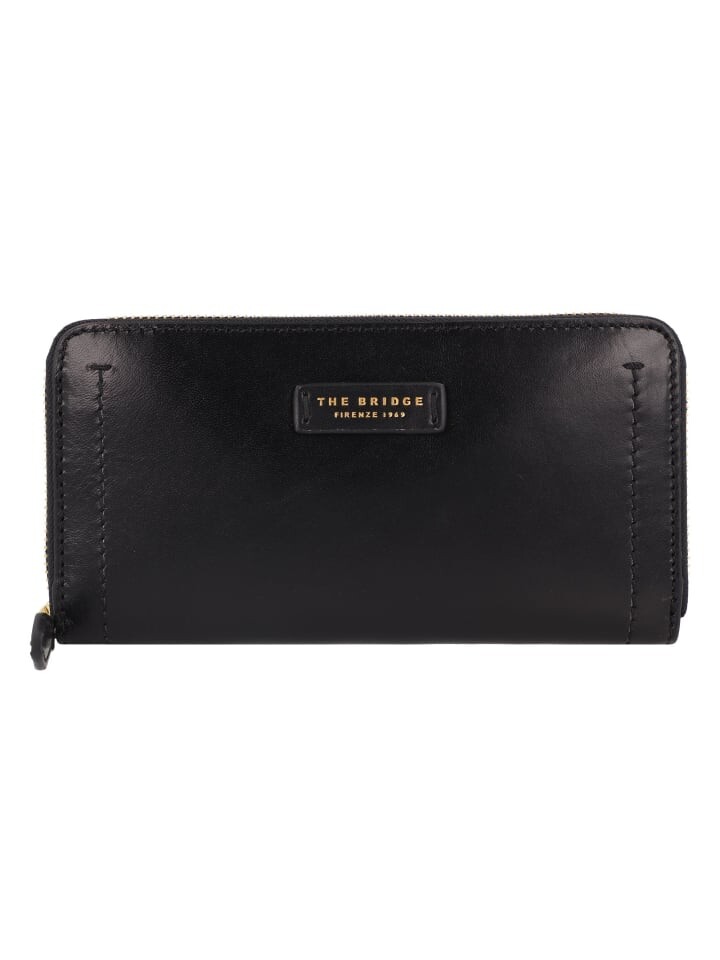 

Кошелек The Bridge Fiona RFID Schutz Leder 19 cm, цвет nero