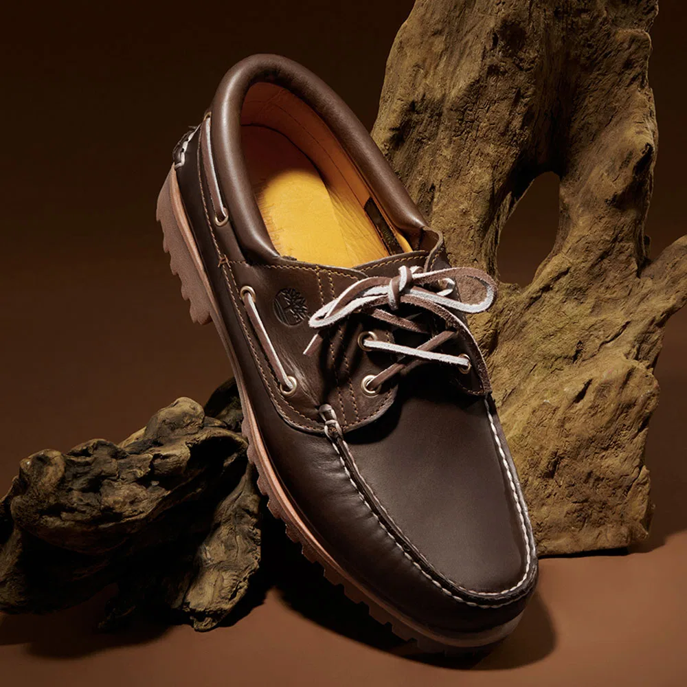 Мужские классические топсайдеры 3 Eye Authentic коричневые от Timberland