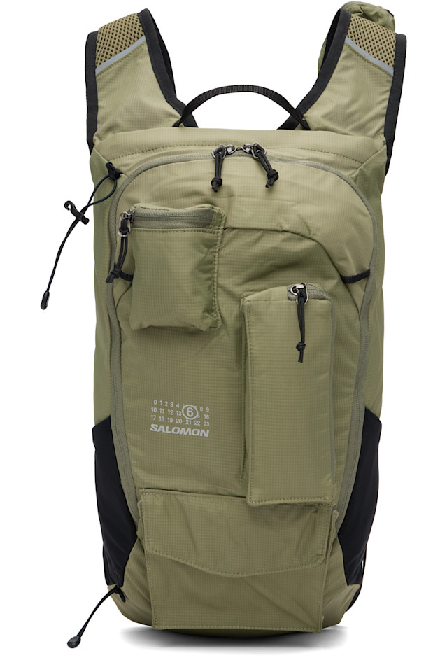 

Рюкзак Salomon Edition Numeric из нейлона Mm6 Maison Margiela, зеленый