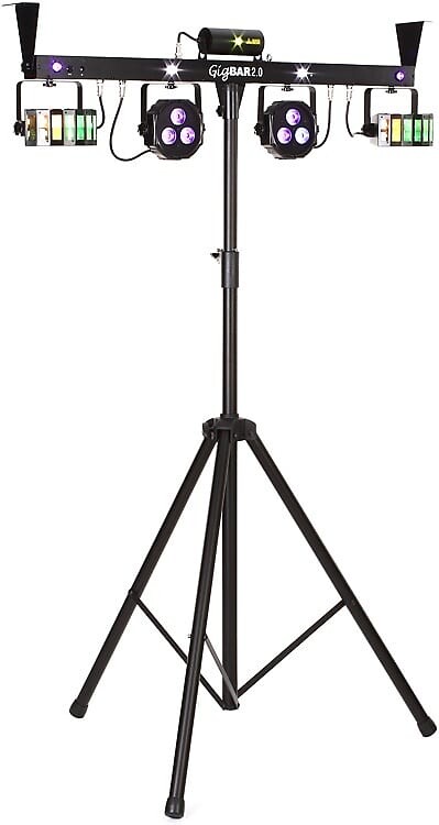 

Система освещения Chauvet Gig Bar 2.0 4-in-1 Lighting System with Stand, Footswitch