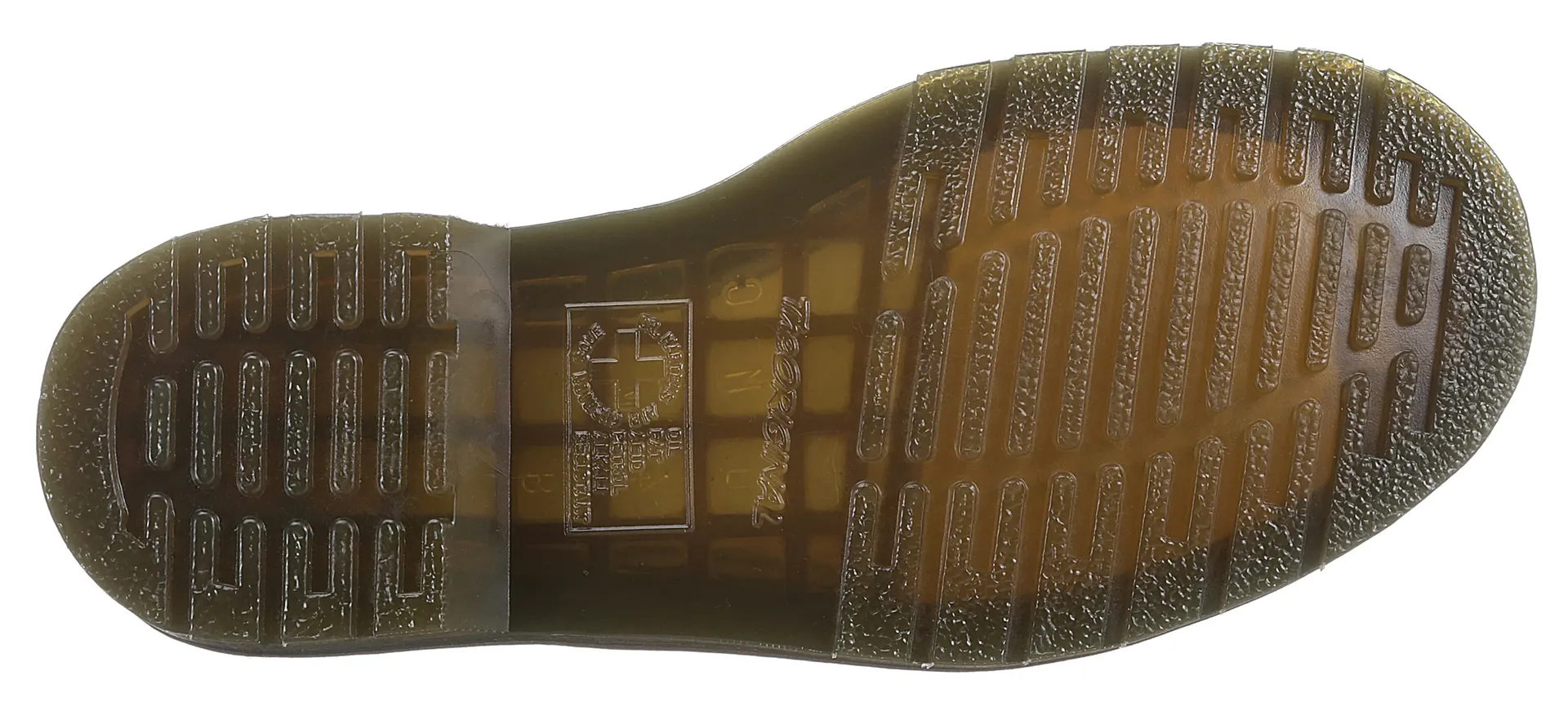 Ботинки DR. Martens 6 Eye Boot с мягкой подошвой, коричневый — фото 3