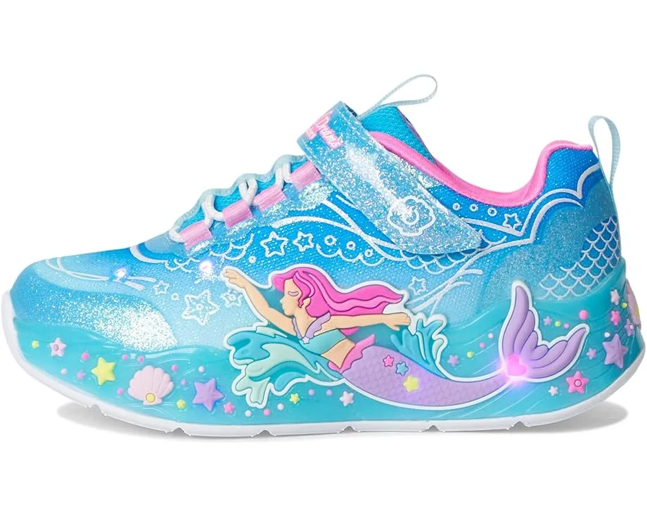 Кроссовки SKECHERS KIDS Mermaid Dreams 303060L (Little Kid/Big Kid), Blue/Multi — фото 4